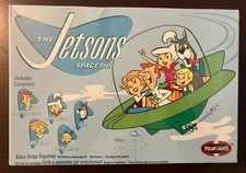 VTG Jetsons Spaceship Model Kit Polar Lights Figures George, Jane, Judy, SEALED 