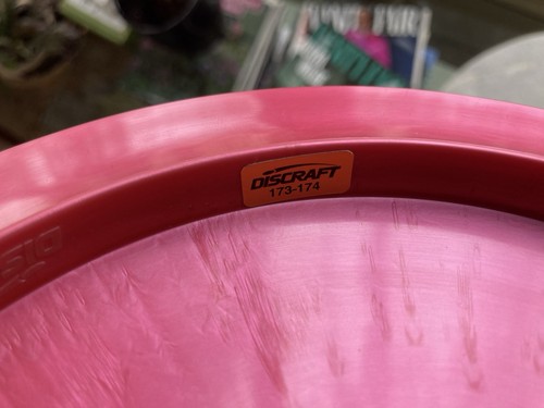 Discraft Titanium Nuke-Raspberry Pink w Silver Glitter & Wonderbread Foils - Picture 7 of 7