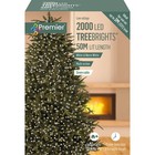 2000 LED Multi-Action TreeBrights Christmas Tree Lights Timer WHITE & WARM WHITE