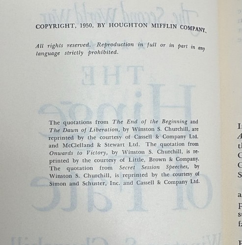 4 Volume Lot: The SECOND WORLD WAR / Winston S. Churchill, WWII /British 1948-50 - Picture 10 of 12
