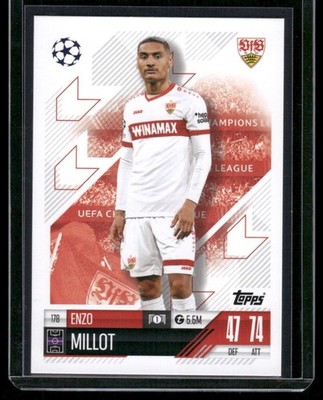 2024-25 Topps Match ATTAX UEFA UCC FAST SHIPPING BUY 5 GET 5 ENZO MILLOT #178