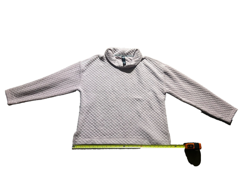 RBX Damen Pullover Langarm Wasserfallausschnitt Waffel Lagenlook Oberteil (Größe: XL, Rosa) - Bild 11 von 15