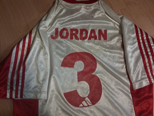 Jordan Football Association CAMISETA USADA EN PARTIDO CAMISETA MAILLOT ¡RARA! - Imagen 17 de 24