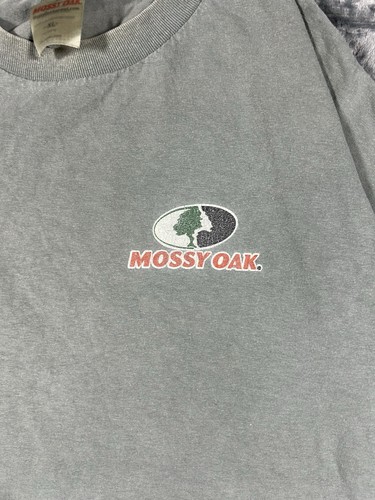 Mossy Oak Deer Back Graphic With Front Left Logo Unisex Size XL Long Sleeve - Picture 7 of 9