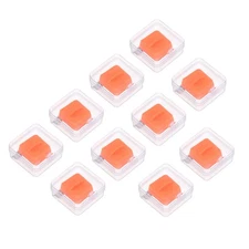 Paper Cutter Replacement Blade, 10 Pcs Hidden Trimmer Blade Refill Parts, Orange