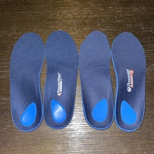 2 Pairs Powerstep Insoles Pinnacle Low Arch, Size A, Mens 4-4.5, Women 6-6.5