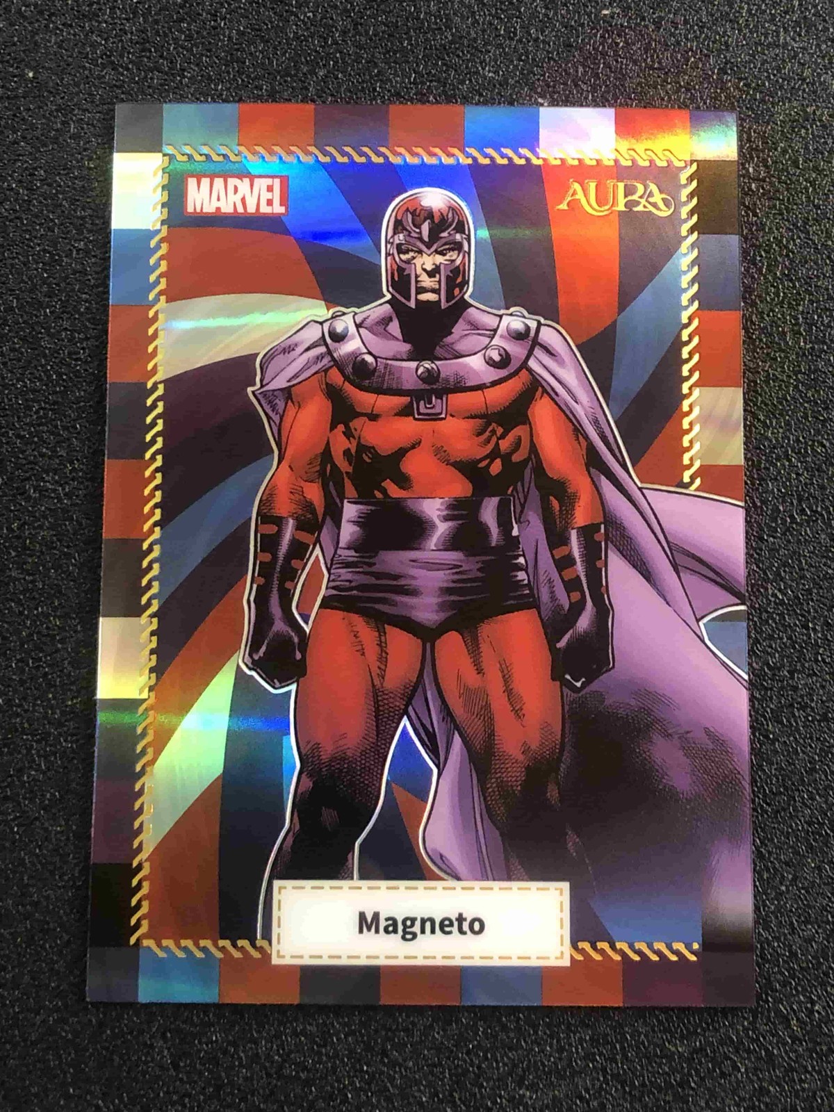 2025 KAKAWOW AURA Marvel Check Refractor #AM-CH-15 Magneto 29/75