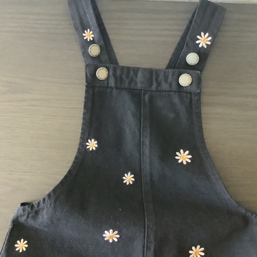 NWT Cotton On Kids Girls Shorts Overalls Jumper & Gymboree Striped Top 4T Black - Picture 5 of 10