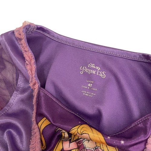 Vestito Disney Bambina 4T Aggrovigliato Raperonzolo Frozen Principessa Viola - Foto 8 di 9