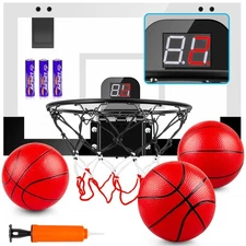 Indoor Basketball Hoop Boys Gifts for Teens and Adults Door Room Basketball H...
