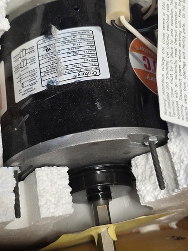 CENTURY FEH1026SF Condenser Fan Motor,1/4 HP,1075 rpm,60Hz 4ME14 - Picture 19 of 20