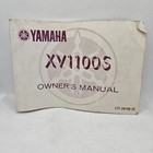 LIVRE MANUEL D'UTILISATION PROPRIÉTAIRE YAMAHA XV1100 ANNÉES 1980 ITF-28199-70 ANGLAIS ITALIEN ALLEMAND