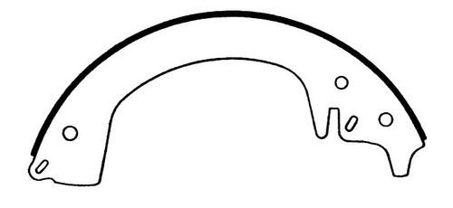 Rr Premium Brake Shoes  Centric Parts  111.01730 - Picture 4 of 5