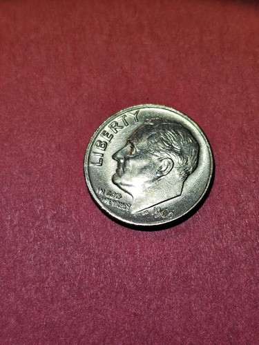 1966 NMM Roosevelt 10cents  With Doubled Die Errors! - Picture 1 of 15