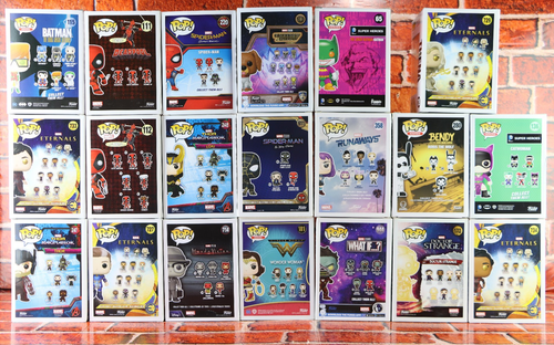 Funko Pop! Lot Of 20! Marvel DC Spider-Man Deapool Cat Wonder Woman Joker Thor - Picture 6 of 12