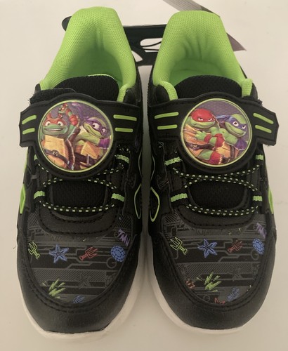 Teenage Mutant Ninja Turtles Kleinkind Jungen leuchtende Turnschuhe TMNT an/aus Größe 12 - Bild 3 von 9
