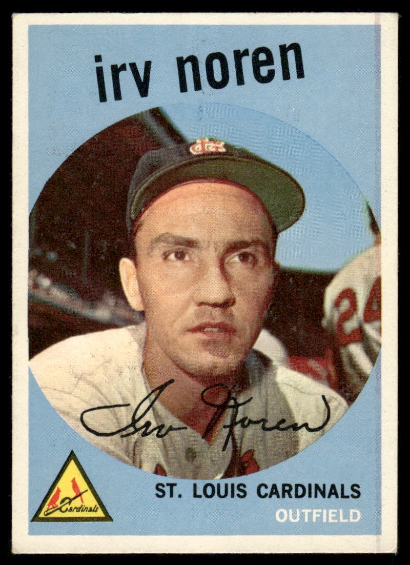 1959 Topps #59 Irv Noren - VG