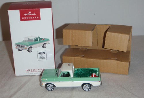Hallmark Andenken Ornament All-American Trucks #28 in Serie ~ 1972 F-100