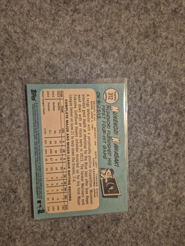 Lot Of 6 2014 Topps Heritage Munenori Kawasaki #312 Rookie RC - Picture 8 of 8