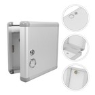  Key Management Holder: Wall Mounted 12 Position Key Box With Labels Anti-Theft