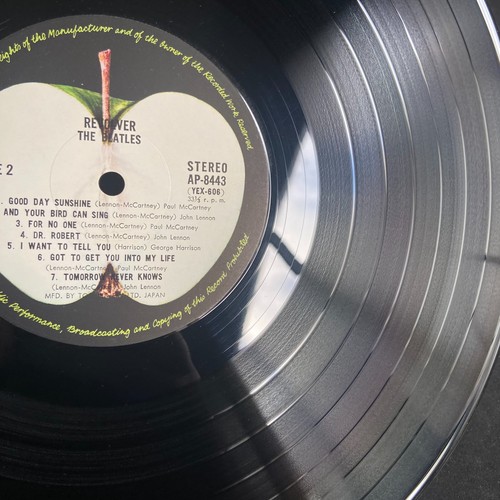 BEATLES - REVOLVER AP-8443 1969 JAPAN VINYL 12" LP ALBUM NM/M - Picture 6 of 13