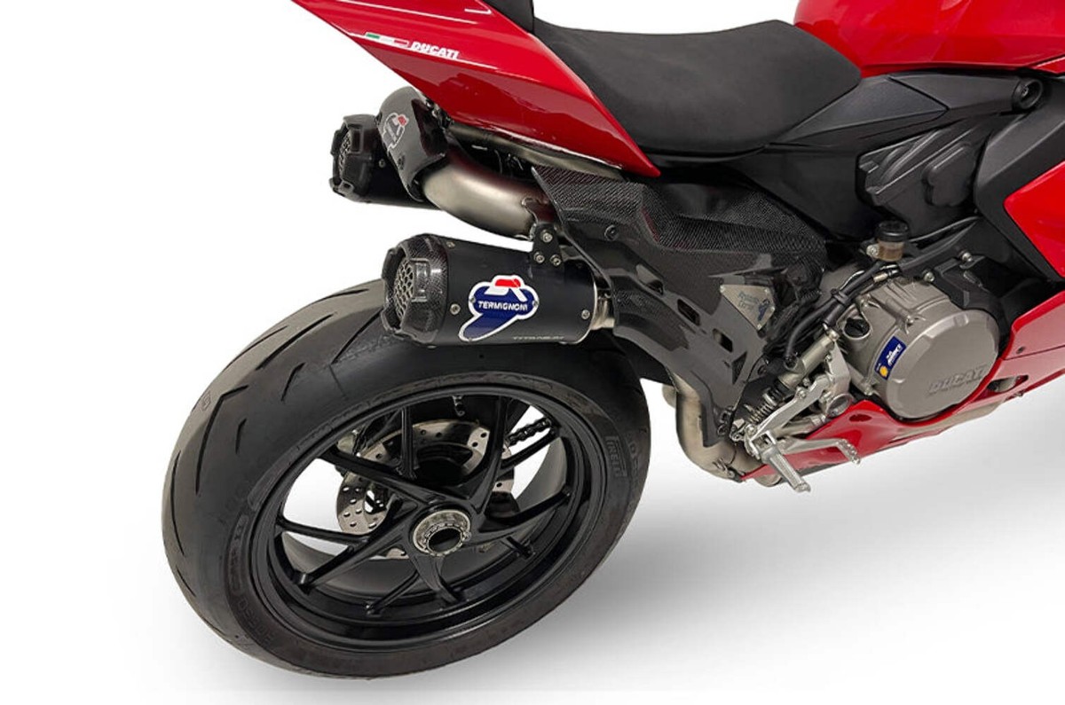 メ*森様 DUCATI Streetfighter TERMIGNONI Exh Termignoni Exhaust Ducati Streetfighter V4 Underseat