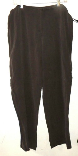 Eileen Fisher Brown Pants Silk Spandex Size L - 第 1/3 張圖片