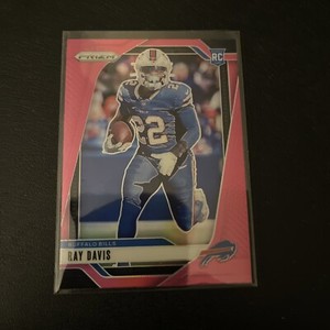 2024 Panini Prizm Pink Rookies Ray Davis 382