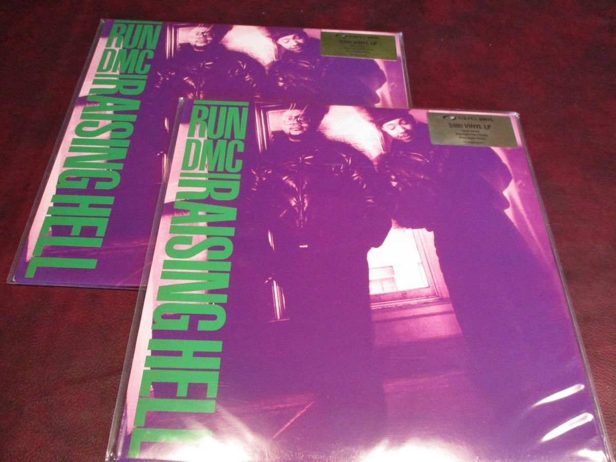 Run DMC Raising Hell レコード Walk This Way Run DMC - Raising Hell