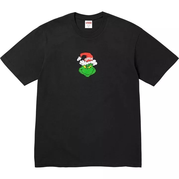 Tee shirt Supreme Grinch noir XL EN MAIN FW24 prêt à expédier