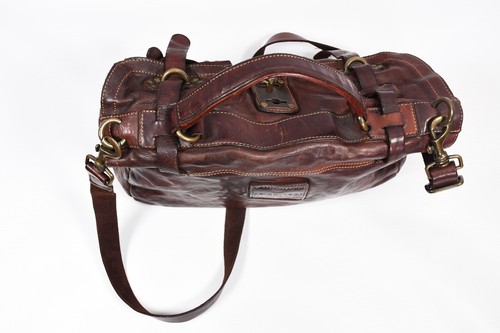Bolso de Mano Campomaggi Teodorano Cuero Marrón - Imagen 4 de 15