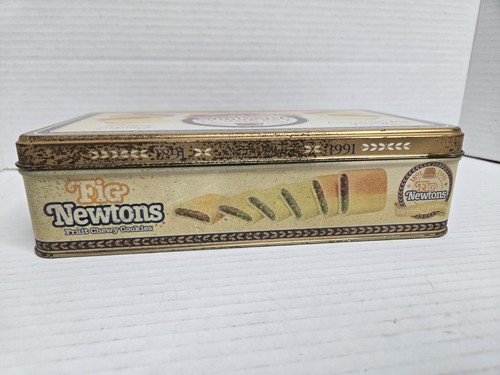 Vintage 100th Anniversary Fig Newton Collectors Tin 1991 Advertising Display - Picture 6 of 8