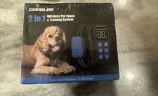 Electric Fence for Dogs 2 in 1 Wireless Pet Collar Fence All in OneTraining