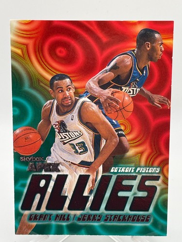 Grant Hill Jerry Stackhouse 1999-00 Skybox Apex Allies #8 Insert B1