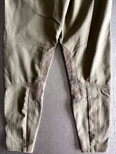 Pantalones de montar Ariat caqui calzoncillos ecuestres para mujer talla 24L hechos en EE. UU. USADOS EN EXCELENTE ESTADO - Imagen 10 de 10