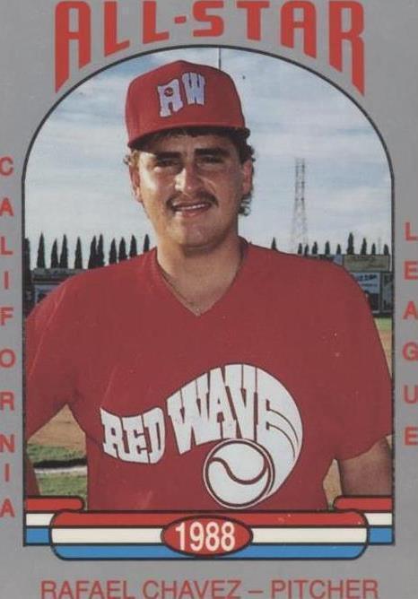 1988 Cal League California League All-Stars - Rafael Chaves #42 - 1 of 1
