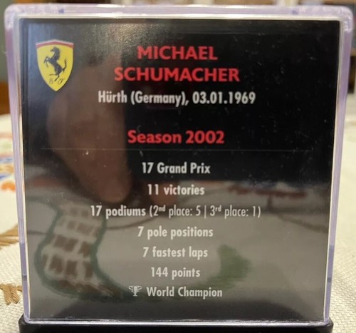 1/5 Modello Casco Michael Schumacher - Casco Ferrari 2002 Campione Del Mondo. 🏆 - Foto 2 di 10