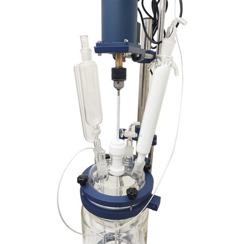 5L 110V Pilot Plant Jacketed Glass Chemical Reactor Glass Reactor Lab Glassware - Picture 10 of 14