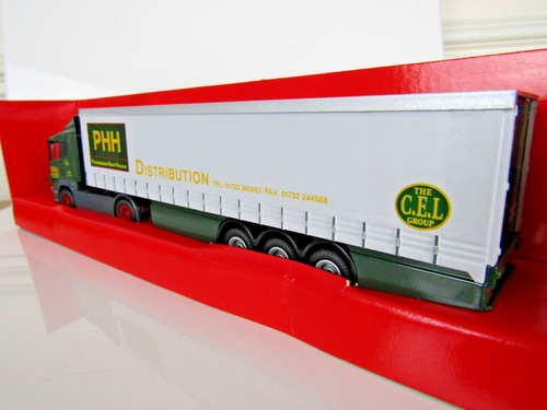 Corgi 59558 Scania Curtainside Articulated Lorry PHH Peterborough Heavy Haulage - Picture 5 of 6