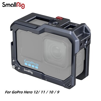 SmallRig Action Camera Cage for GoPro Hero 12/ 11 / 10 / 9 Black 3084C