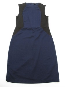 APT-9-DR980-Women-039-s-Size-S-Classic-Fit-Casual-Work-Navy-Blue-Sheath-Dress