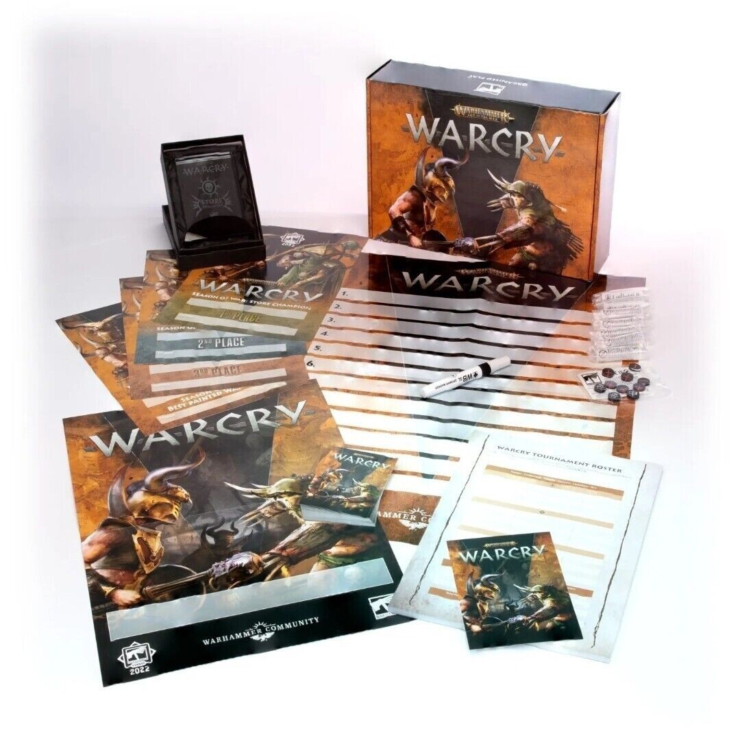 Warhammer Age of Sigmar Warcry Organised Play Pack 2022 New