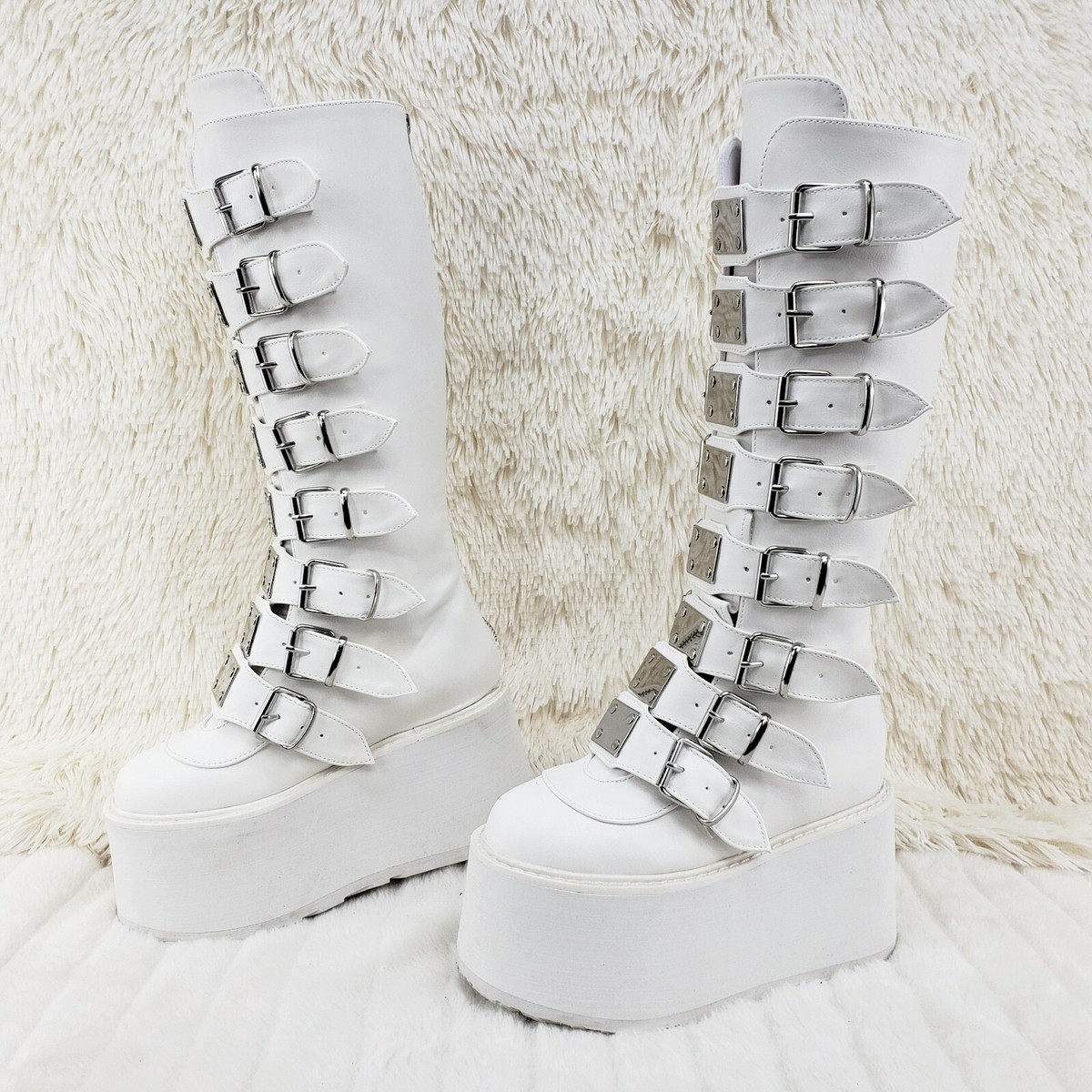 Damned 318 Multi Strap Goth Punk Rock 3.5 Damned 318 Multi Strap Goth Punk Rock 3.5