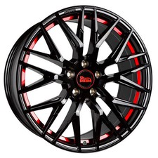 19 Zoll MAM RS4 Black Red Inside ET30 Alufelgen für Mercedes CLS-Klasse 218 W218