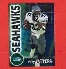 2000 Topps Finest Ricky Watters Football Cards #89