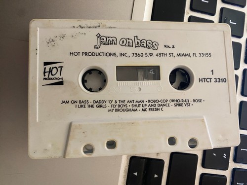 Jam On Bass Vol. 2 *cassette tape ONLY *NO insert OR case included *VG+ - Picture 2 of 2