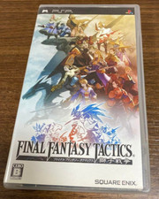 PSP PlayStation Portable Final Fantasy Tactics: Shishi Sensou Japanese Tested