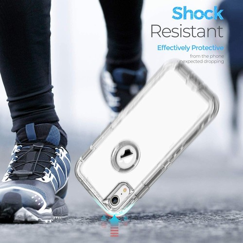 For Apple iPhone X XR XS Max 10 Shockproof Protective Rugged Hard Cover Case+S/P - Zdjęcie 16 z 40