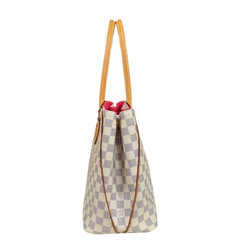 LOUIS VUITTON Tote Bag N41449 Damier Azur Canvas Damier Azur Calvi used - Picture 4 of 12