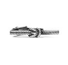 Classic Sailors Knot Design With Pure 925 Sterling Silver Men's Tie Clip